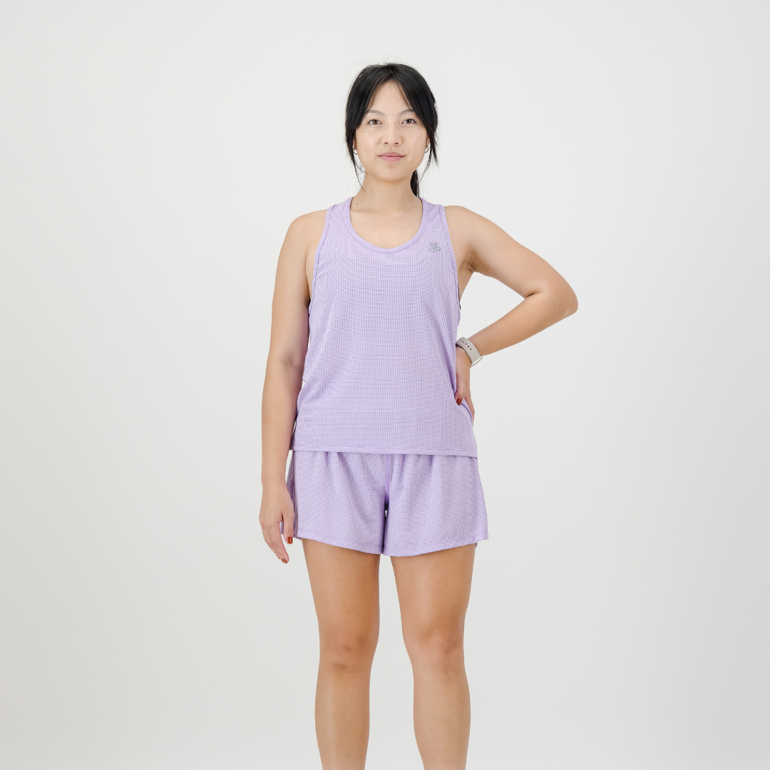 WOMENS SALVATORE VEST LILAC