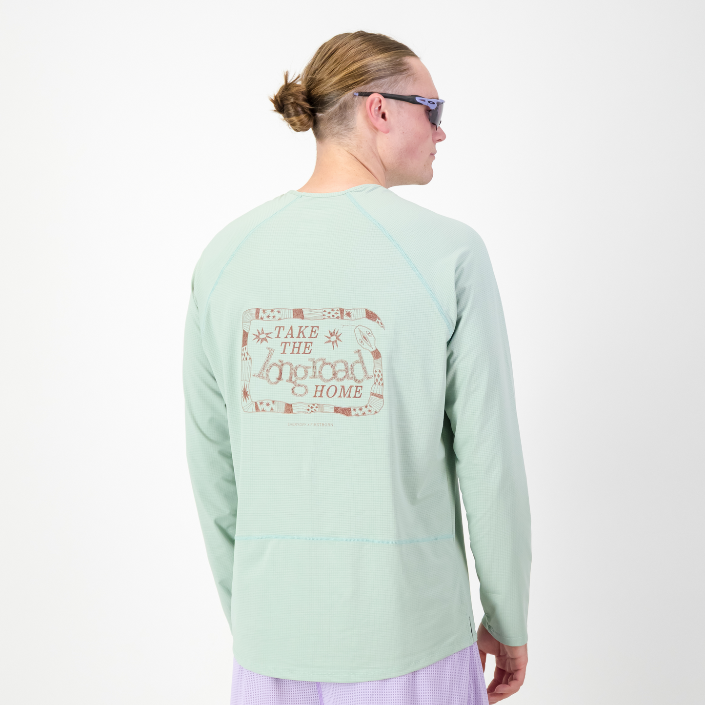 MENS STRADA LONGSLEEVE TEE ALOE