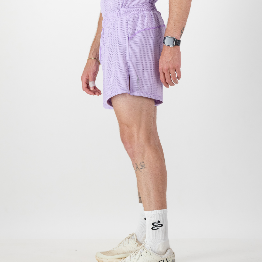 MENS ARIA SHORTS LILAC