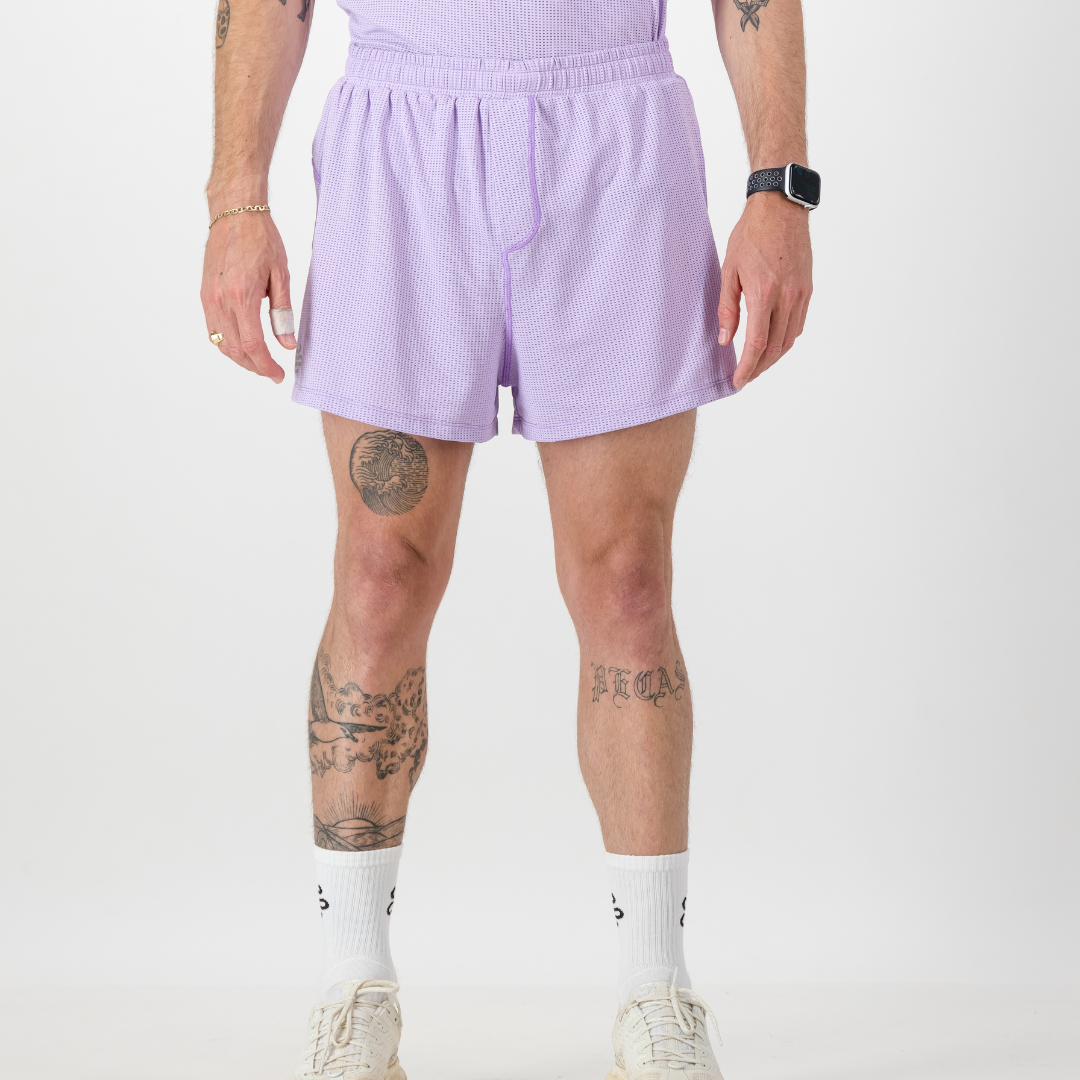 MENS ARIA SHORTS LILAC