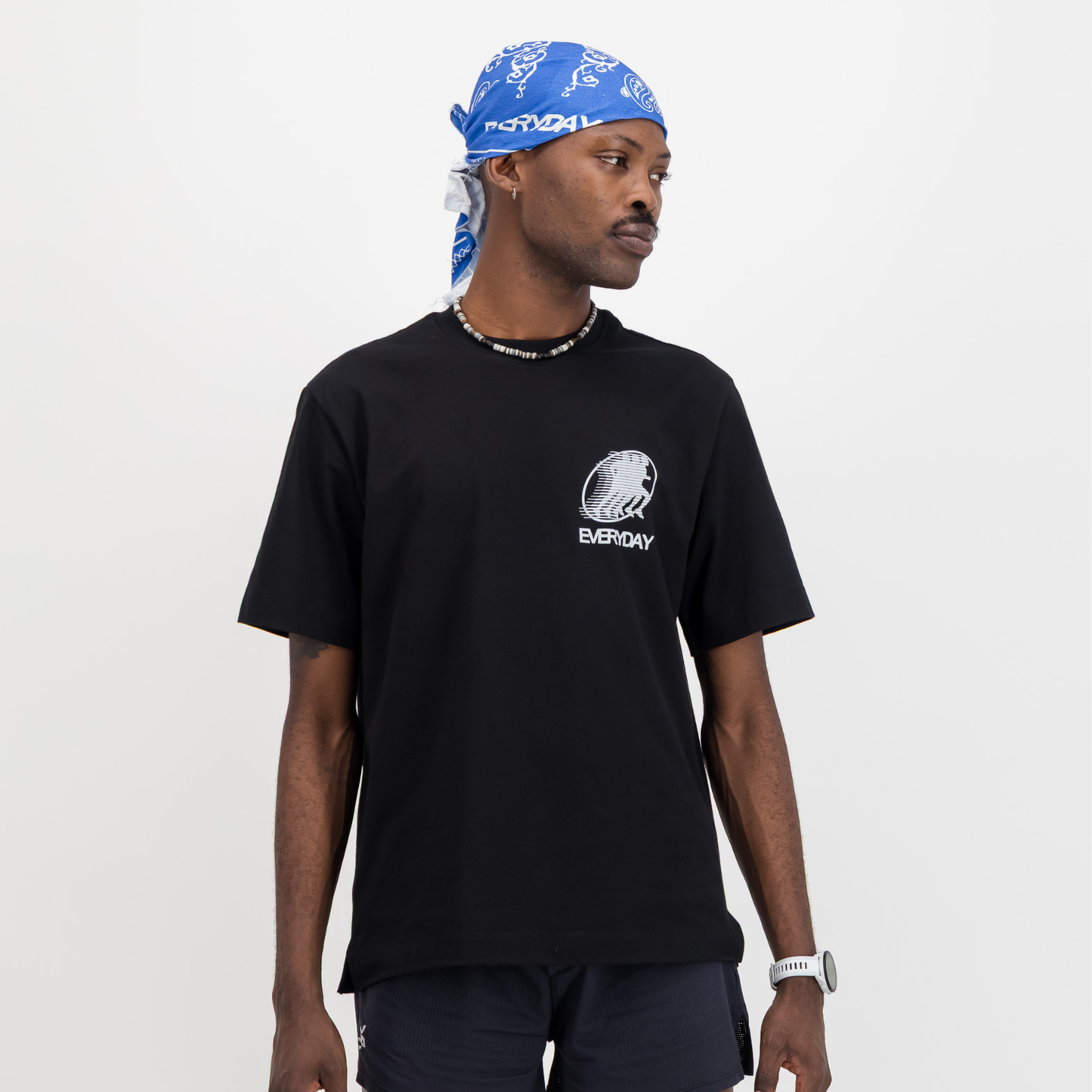MENS SOLE COTTON TEE BLACK