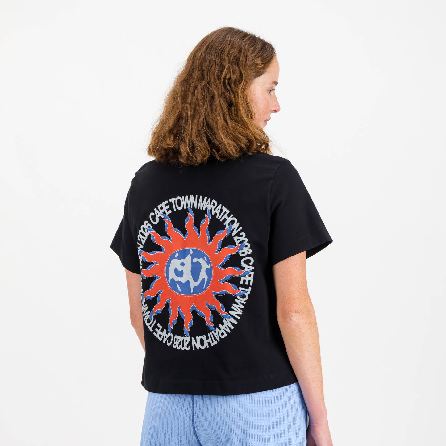 WOMENS SOLE COTTON TEE BLACK