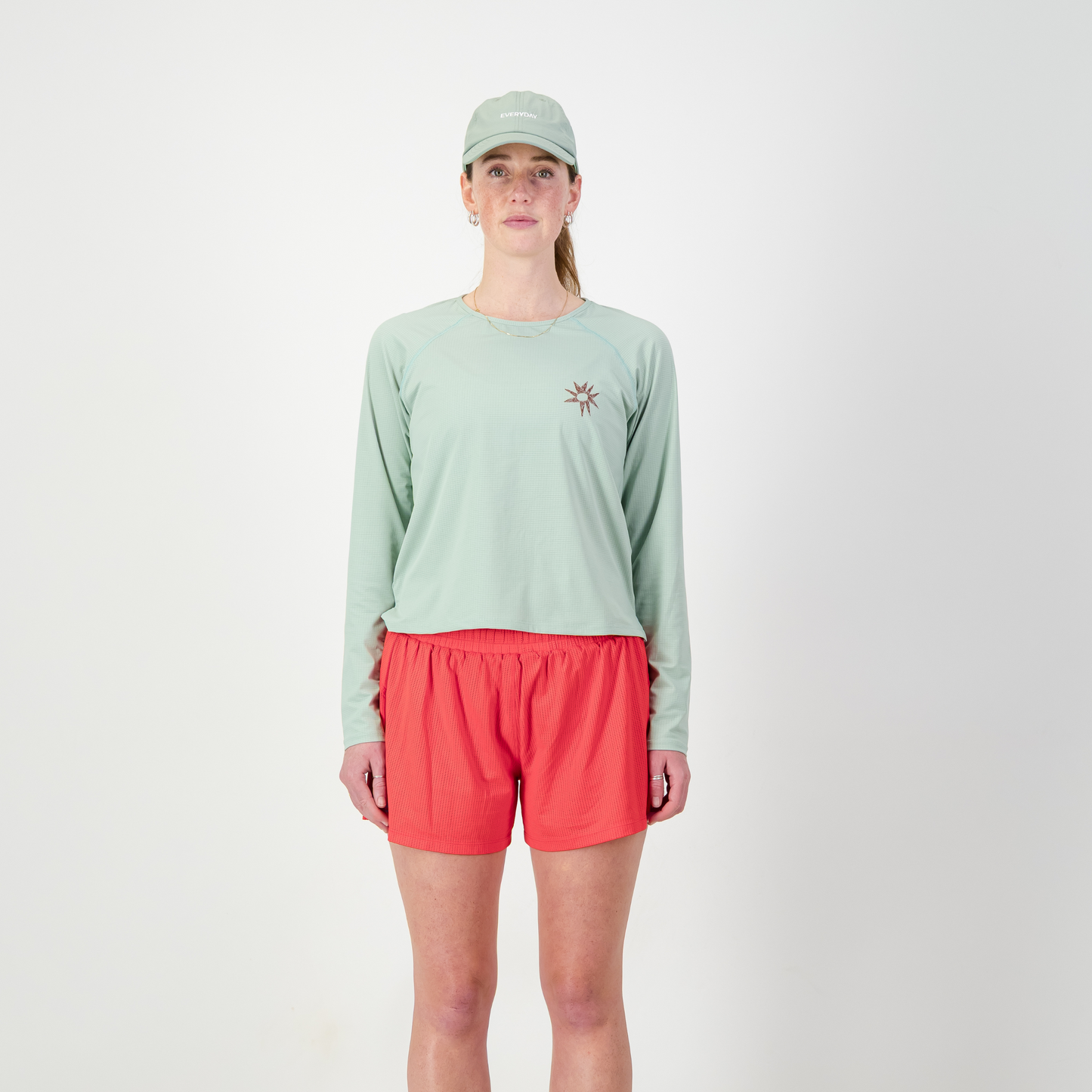 WOMENS STRADA LONGSLEEVE TEE ALOE