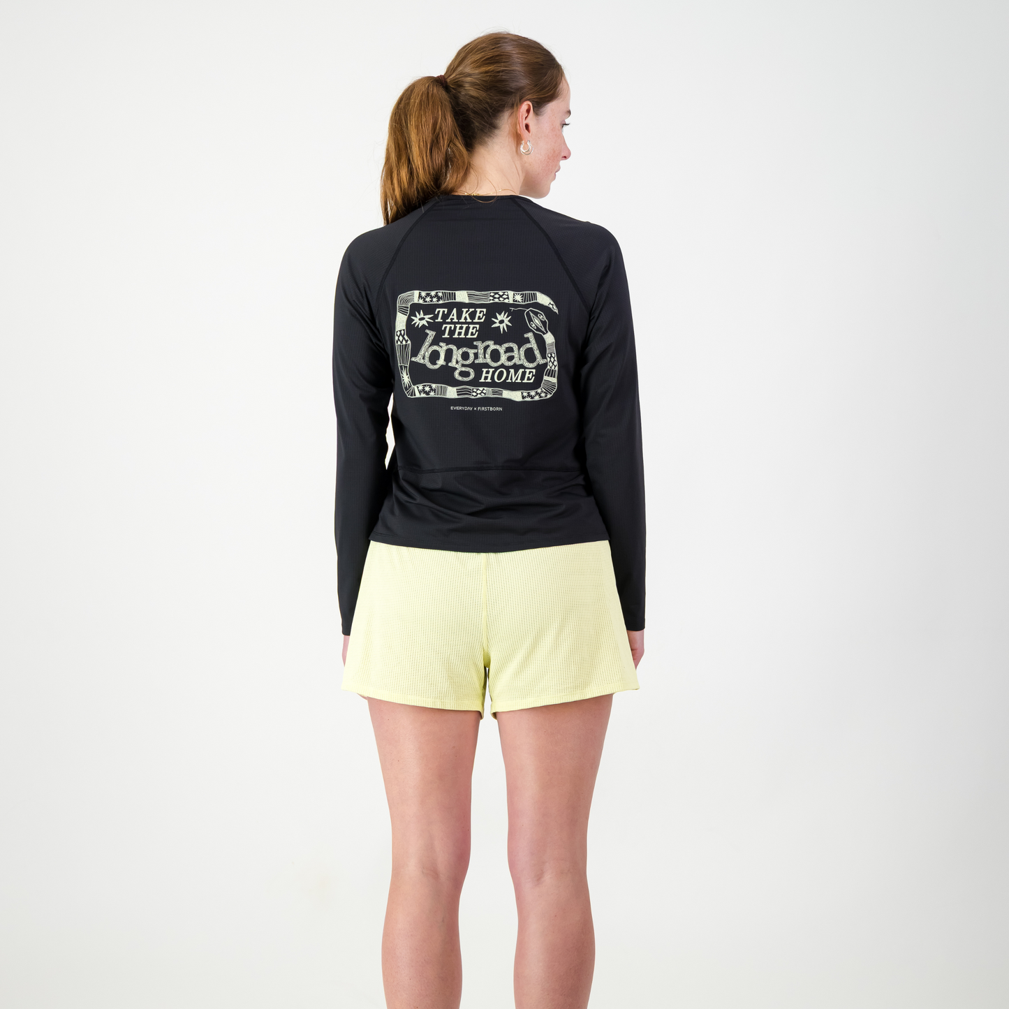 WOMENS STRADA LONGSLEEVE TEE BLACK