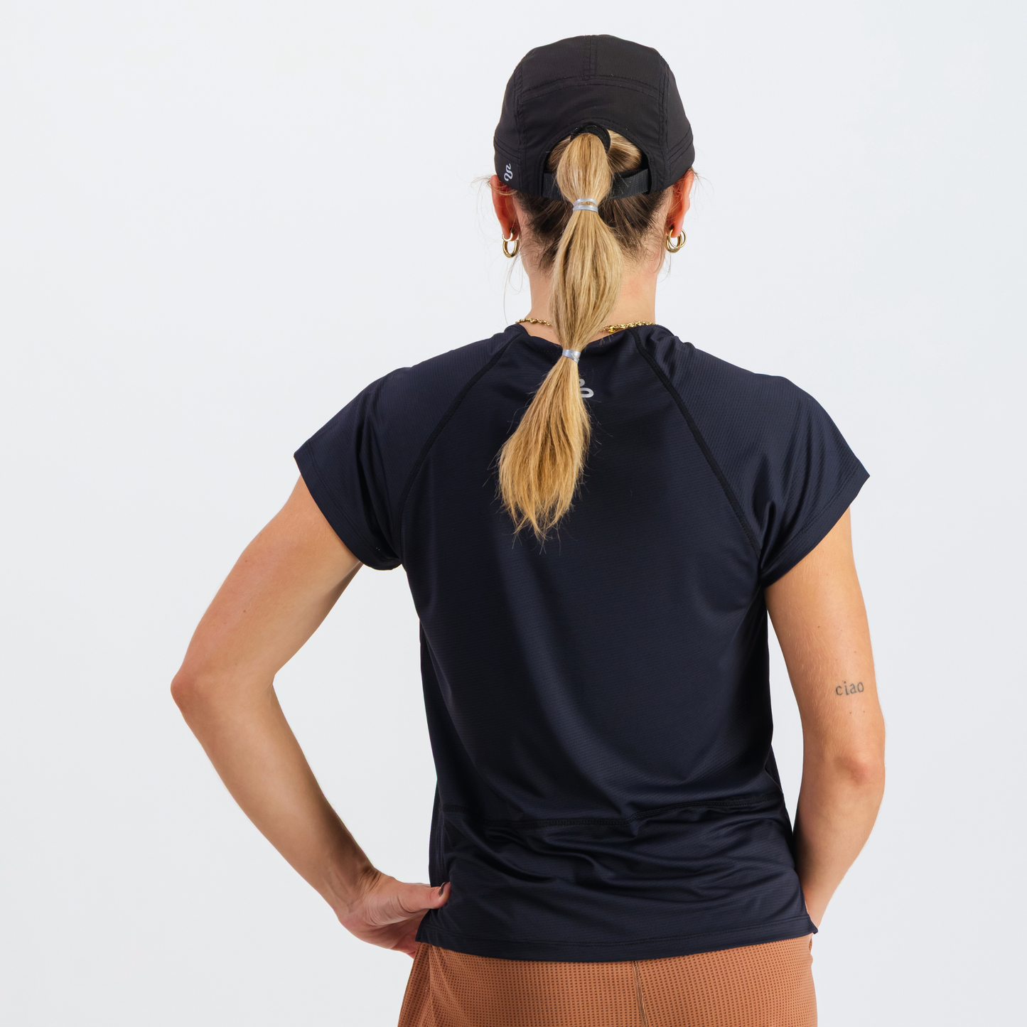 WOMENS BREZZA TEE BLACK