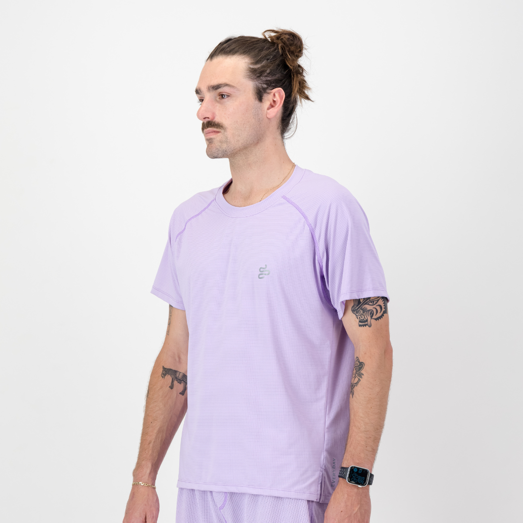 MENS BREZZA TEE LILAC