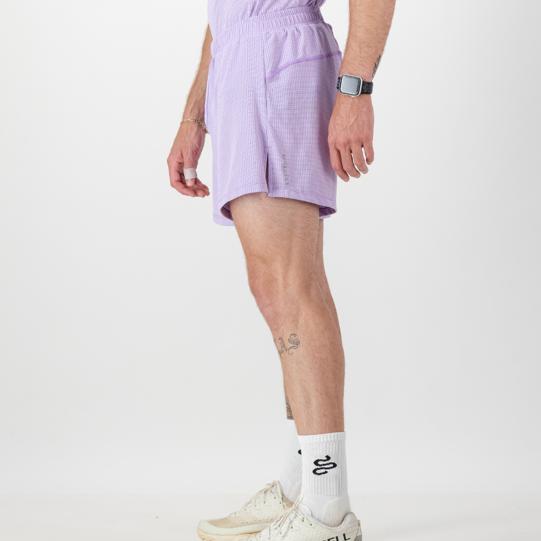 MENS ARIA  SHORTS LILAC