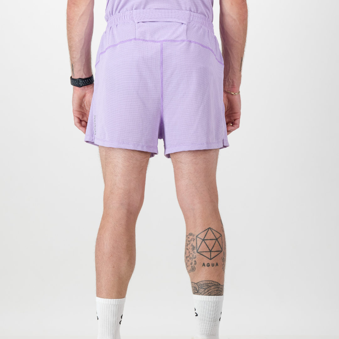 MENS ARIA  SHORTS LILAC