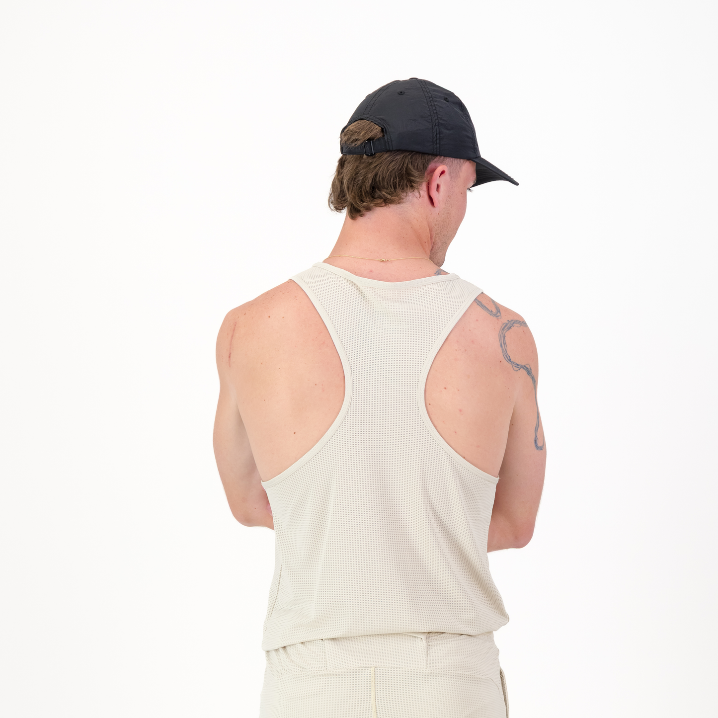 MENS SALVATORE VEST OFF WHITE