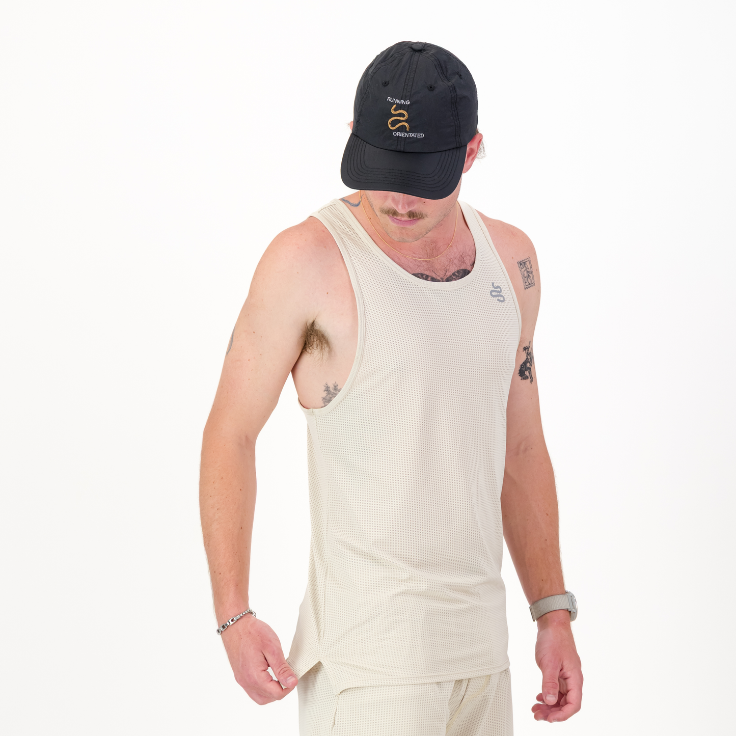MENS SALVATORE VEST OFF WHITE