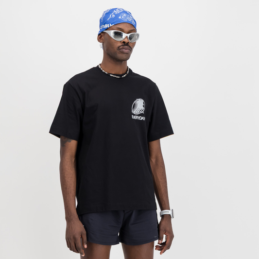 MENS SOLE COTTON TEE BLACK