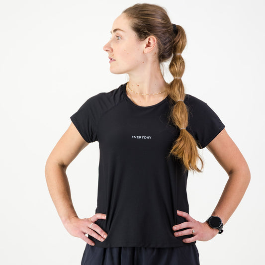 WOMENS BREZZA TEE BLACK