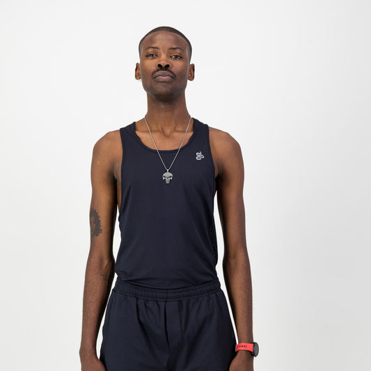 MENS SALVATORE VEST BLACK