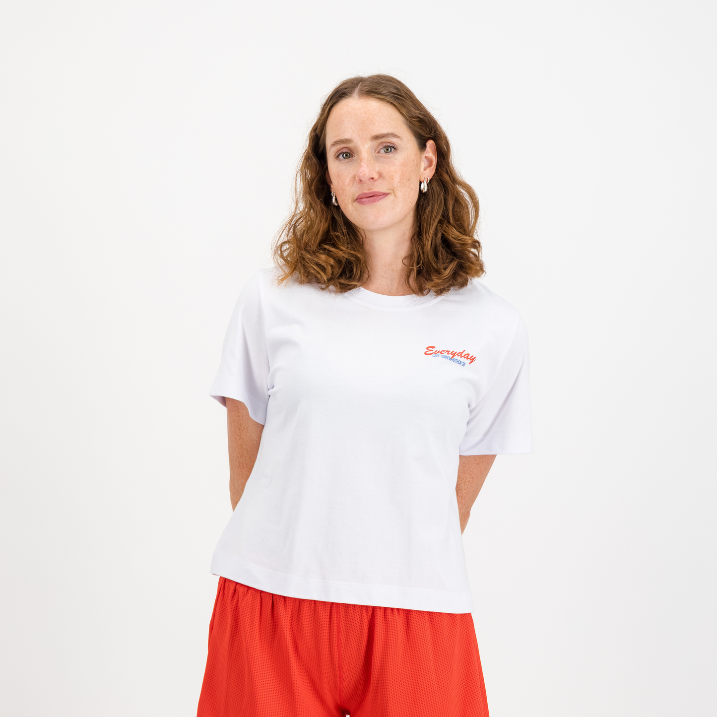 WOMENS SOLE COTTON TEE WHITE