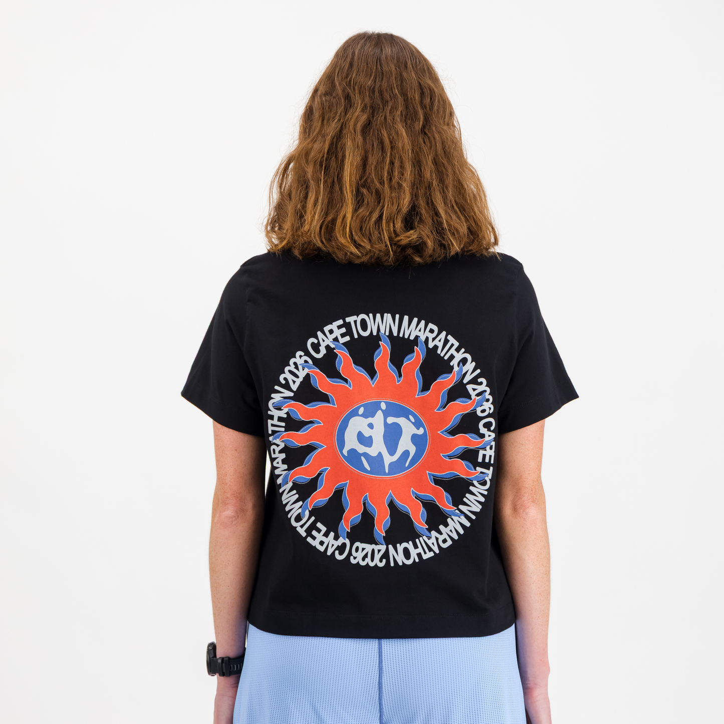 WOMENS SOLE COTTON TEE BLACK