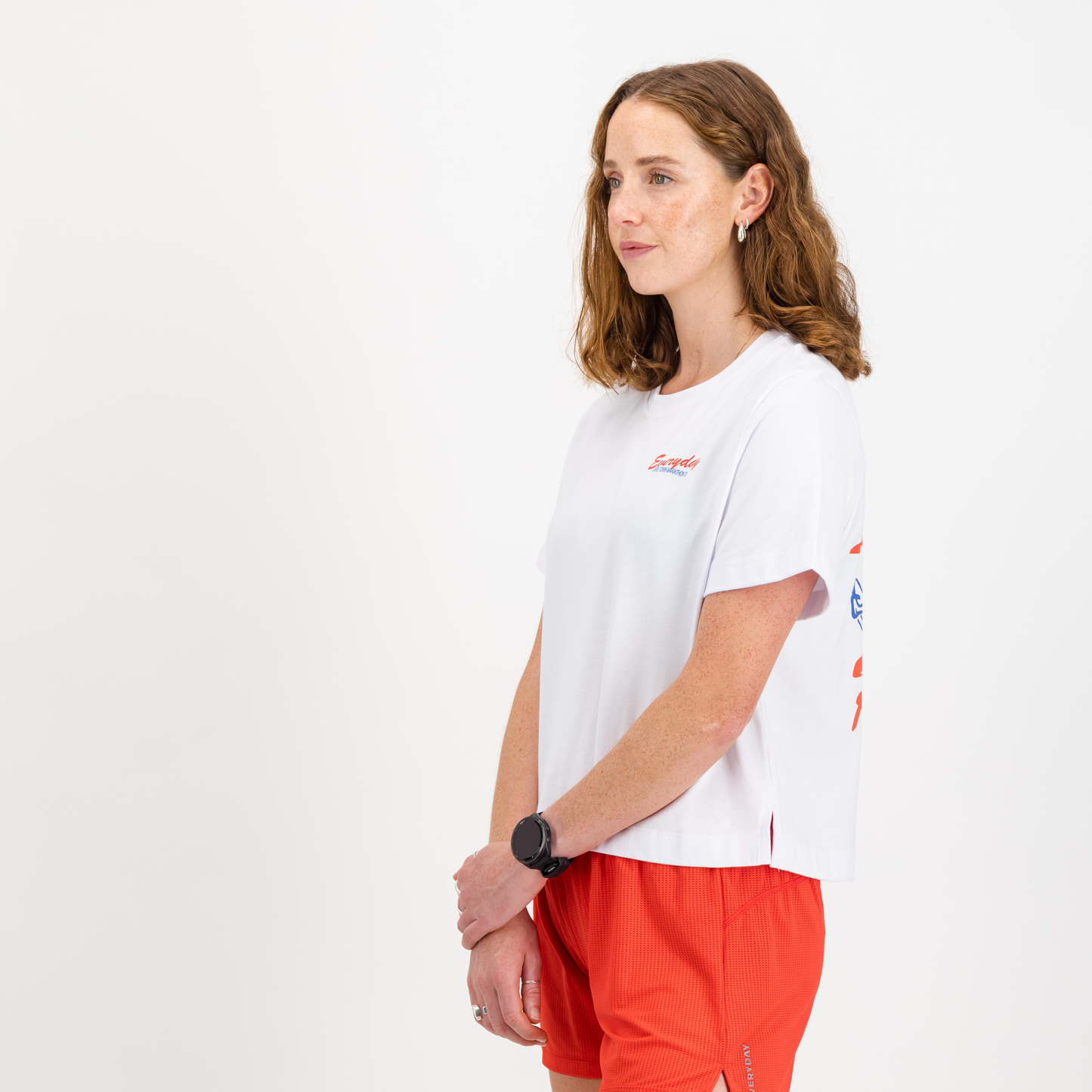 WOMENS SOLE COTTON TEE WHITE