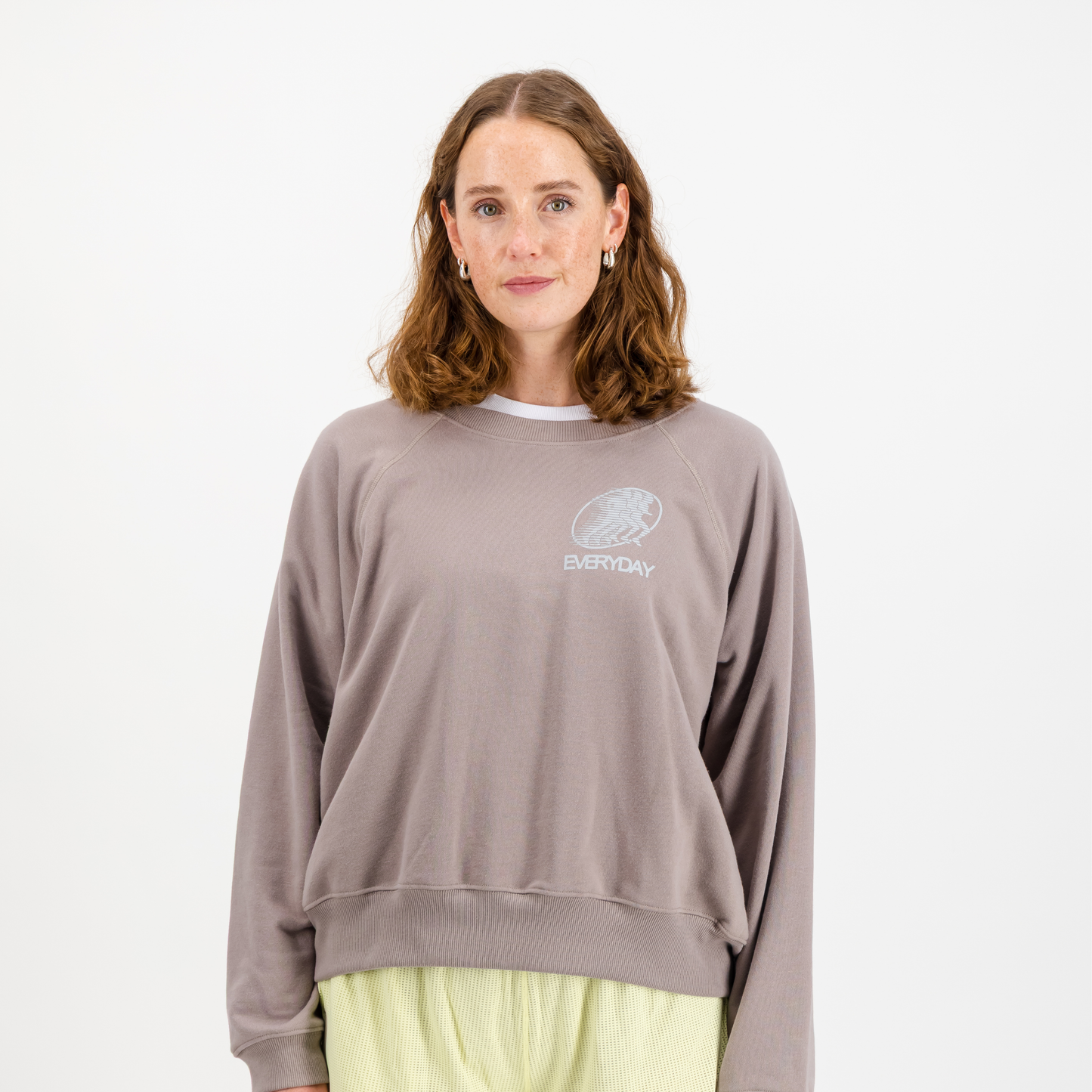 WOMENS TORE PULLOVER STONE