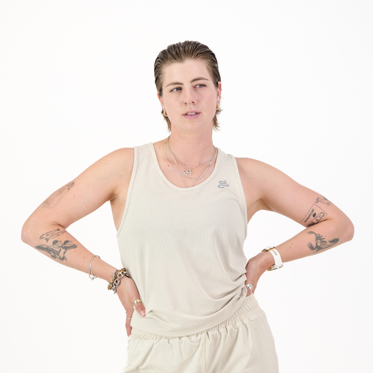 WOMENS SALVATORE VEST OFF WHITE