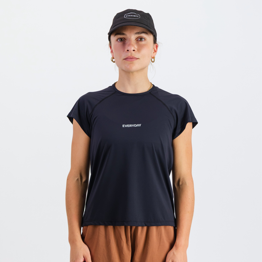 WOMENS BREZZA TEE BLACK