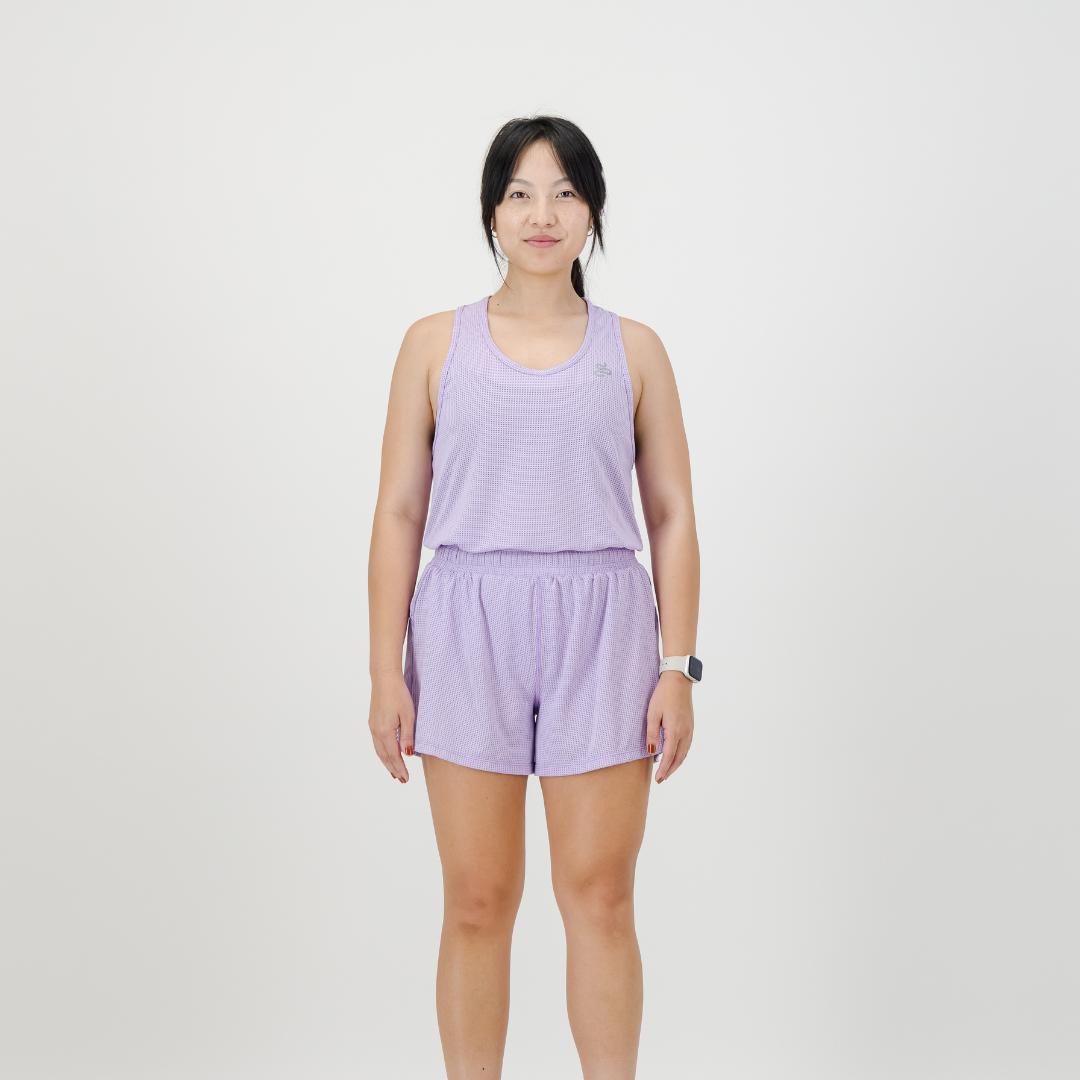 WOMENS SALVATORE VEST LILAC